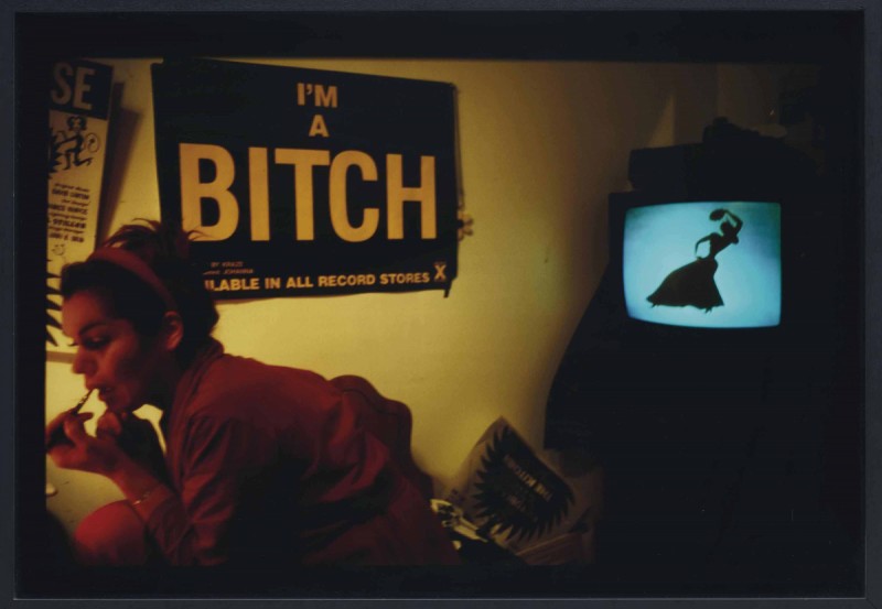 Chiclet doing her Makeup NYC, 1991