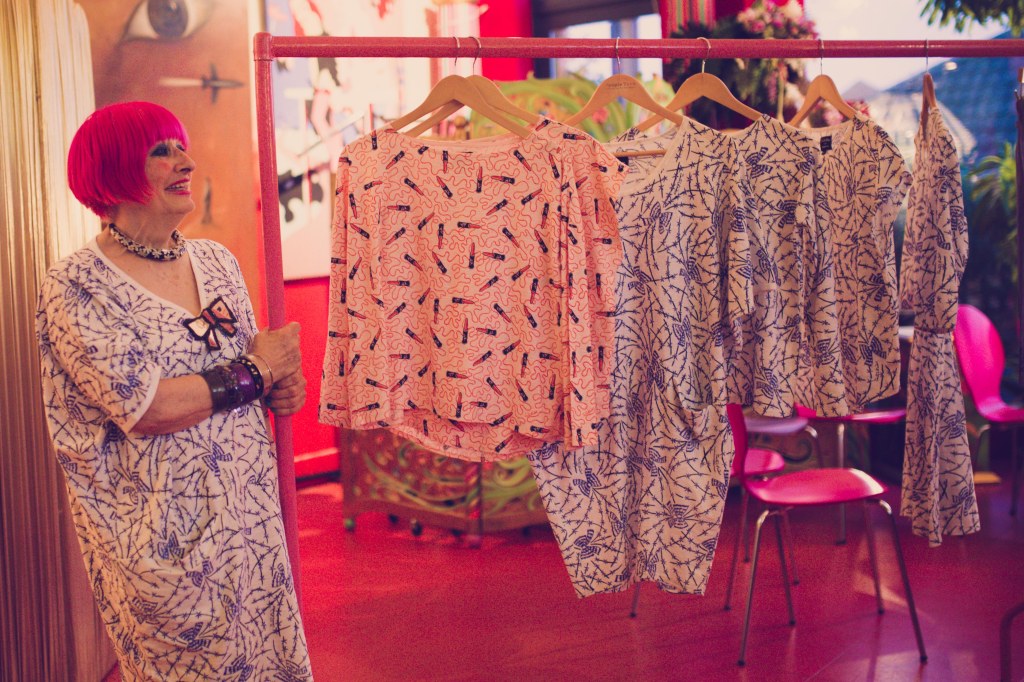Zandra Rhodes Spring 2016&nbsp;Collection.
