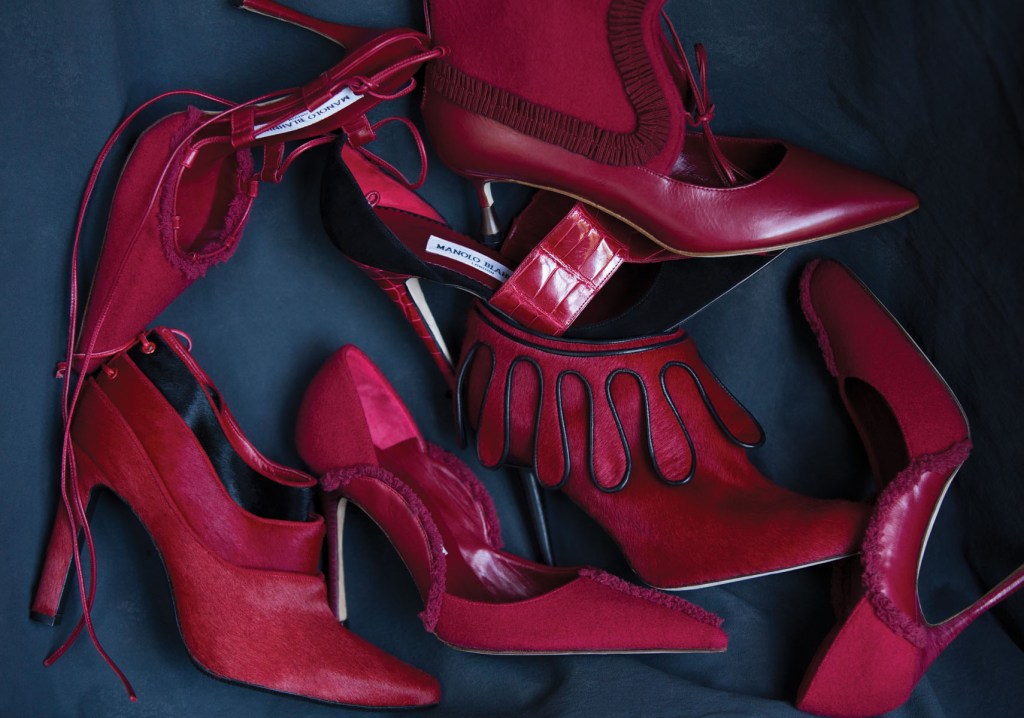 Inside ‘Manolo Blahnik’s ‘Fleeting Gestures and Obsessions’ Book.