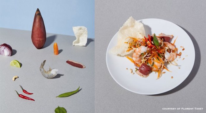 Bittersweet salad by chef Adeline Gobin | An Di An Di restaurant, Parigi