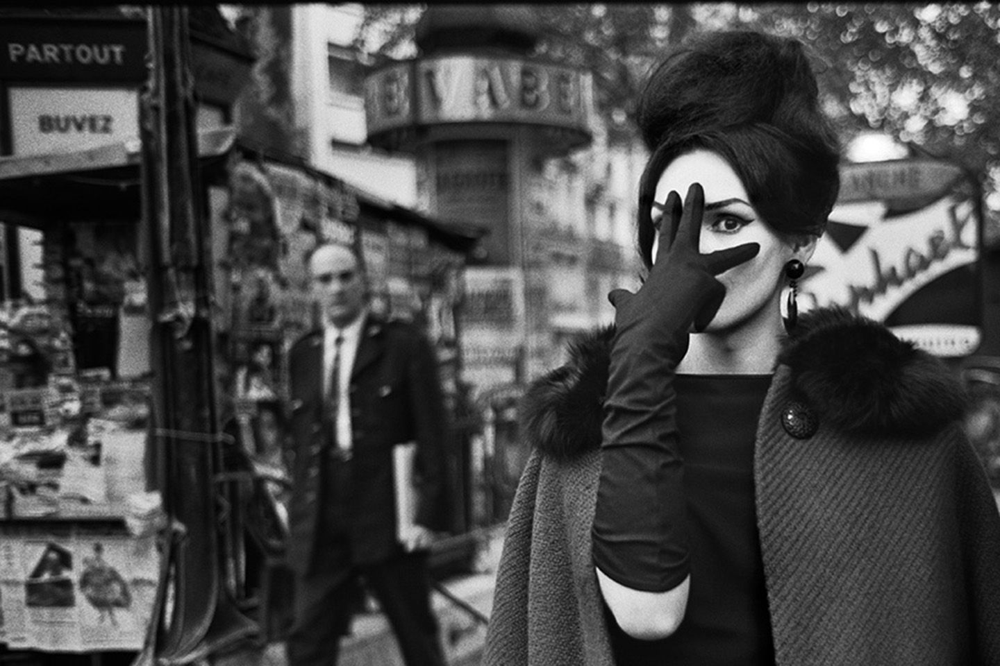 Nana, Place Blanche, Paris 1961. © Christer Strömholm/ Strömholm Estate, 2014