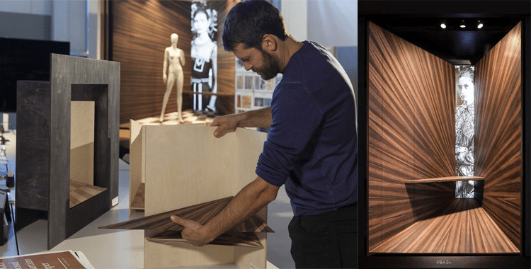 Prada’s Display Windows Dedicated To An Unlikely&nbsp;Space.