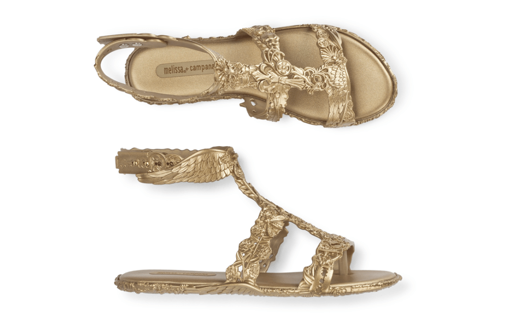 Melissa X Campana: Baroque Inspired Gladiator&nbsp;Sandals