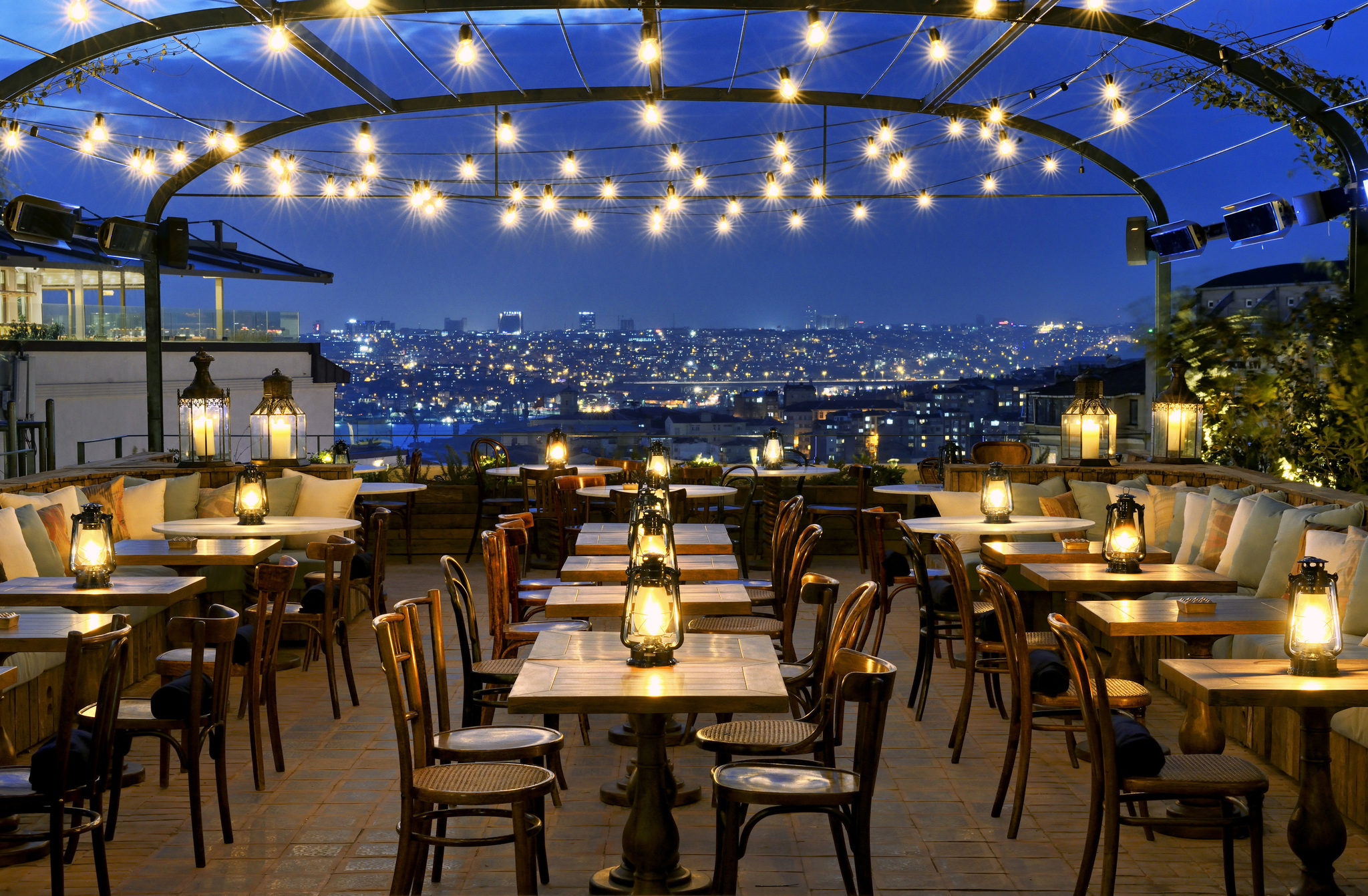 SoHo House Istanbul rooftop bar