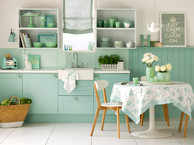 The Allure Of Pastel&nbsp;Kitchens.