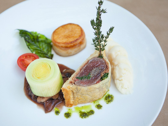 Lamb loin Wellington