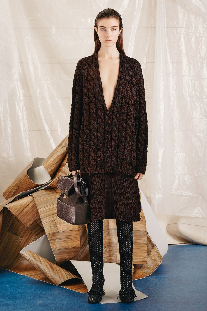 The cable-knit, Proenza Schouler 
