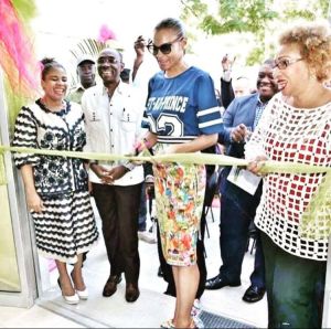 Stella Jean at Haiti Fashion Week earlier this month