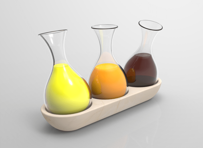  Cusenza Marmi + ColleVilca, 'Liquore' set