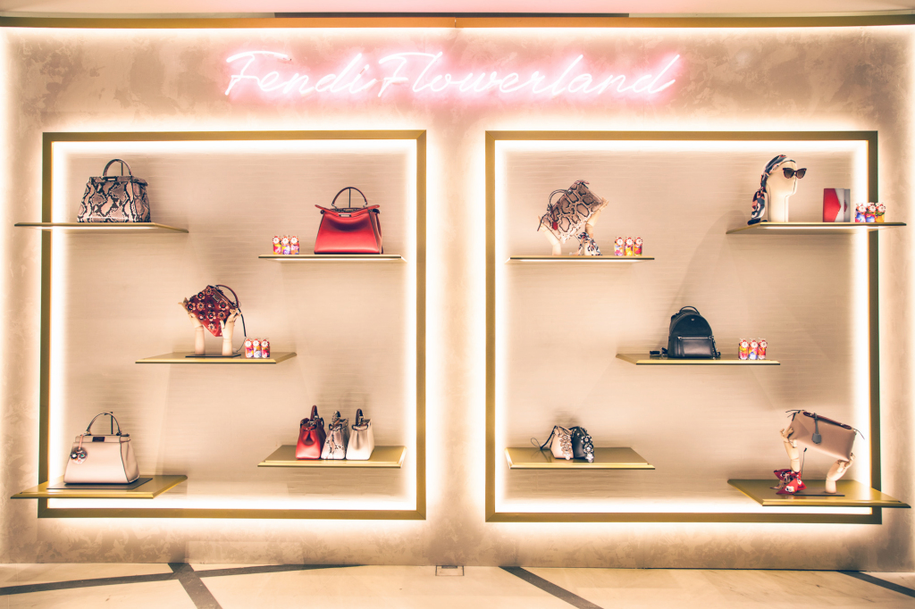 The Fendi pop-up at Selfridges