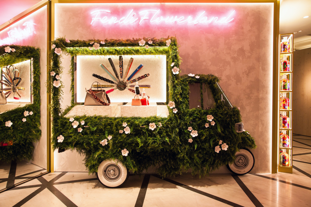 The Fendi pop-up at Selfridges