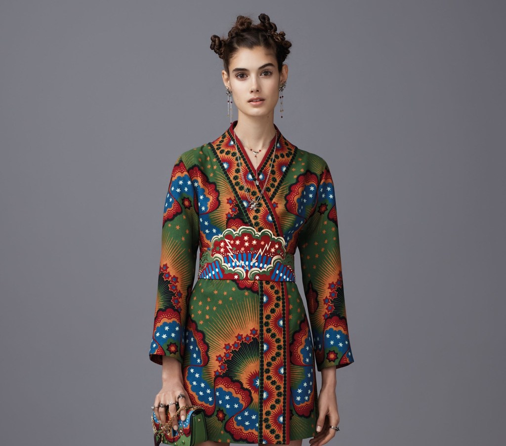 Valentino’s “Tie-Dye” Collection Takes A Psychedelic Trip Down Memory&nbsp;Lane.