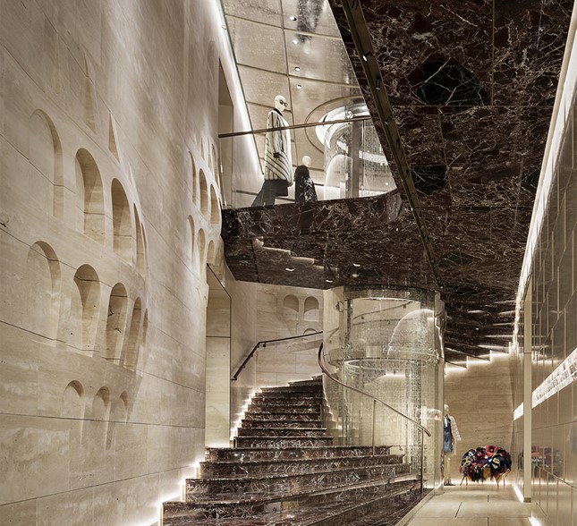See Inside Gwenael Nicolas’ Award Winning Fendi Boutique in&nbsp;Rome