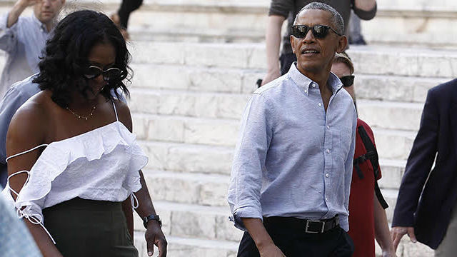 Michelle Obama Vacations In Southern Italy With&nbsp;Style