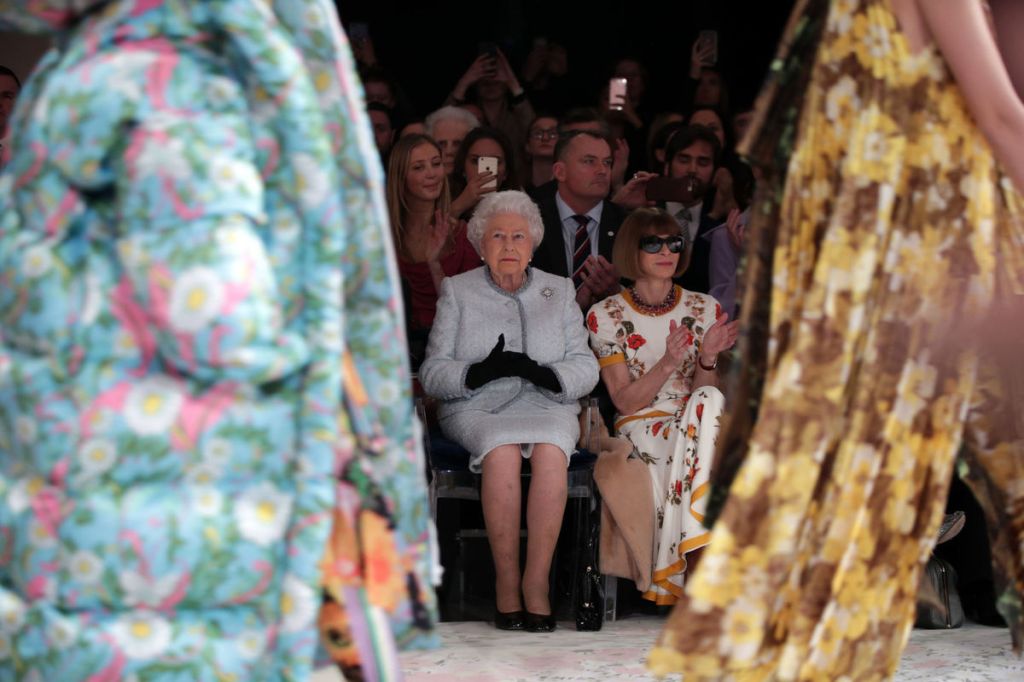 Queen Elizabeth II Attends Designer Richard Quinn’s Fashion Show & Presents Inaugural Award During London Fashion&nbsp;Week.