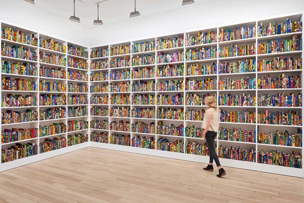 Yinka Shonibare’s Installation ‘American Library’: 6000 Books Dedicated To Great&nbsp;Immigrants.