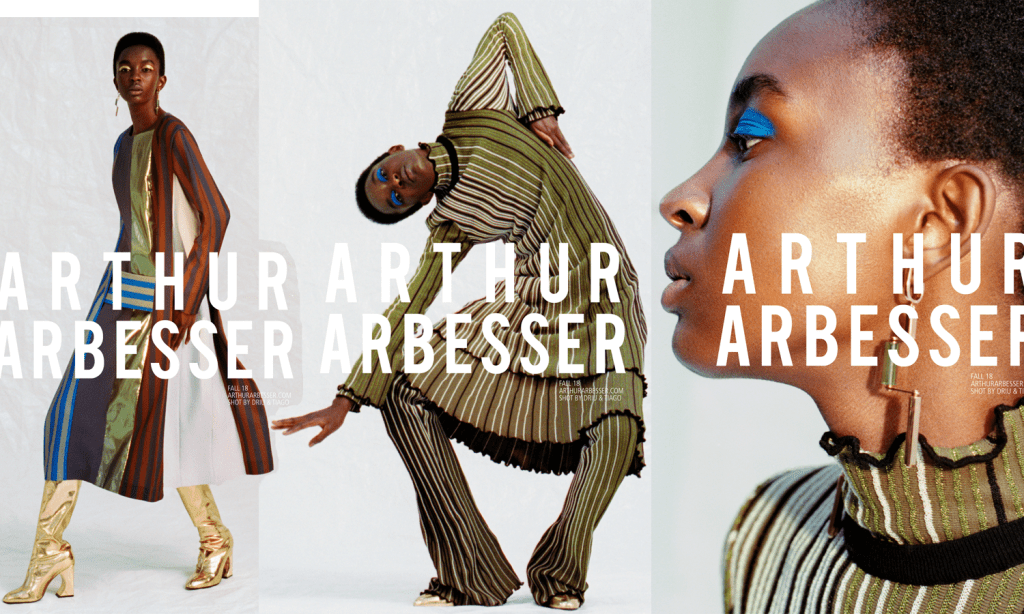 Arthur Arbesser Fall 2018 Campaign: Timeless&nbsp;Beauty.
