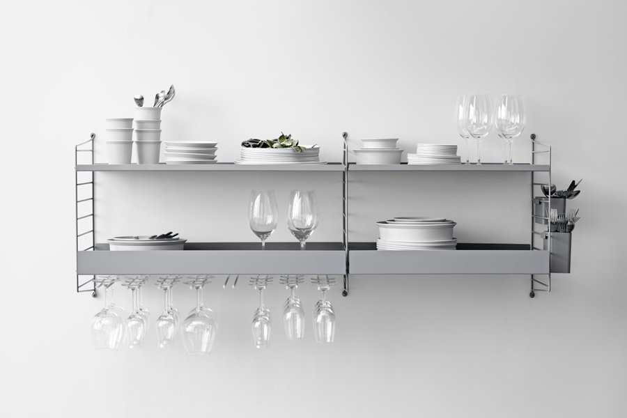 The String system in grey. (photo: Marcus Lawett)