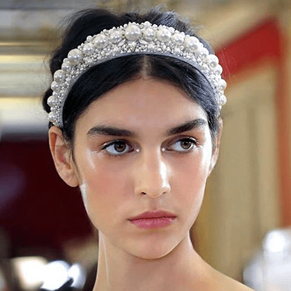 Model at the Ralph & Russo Couture show in Paris, July 2019. (photo: Ralph & Russo)