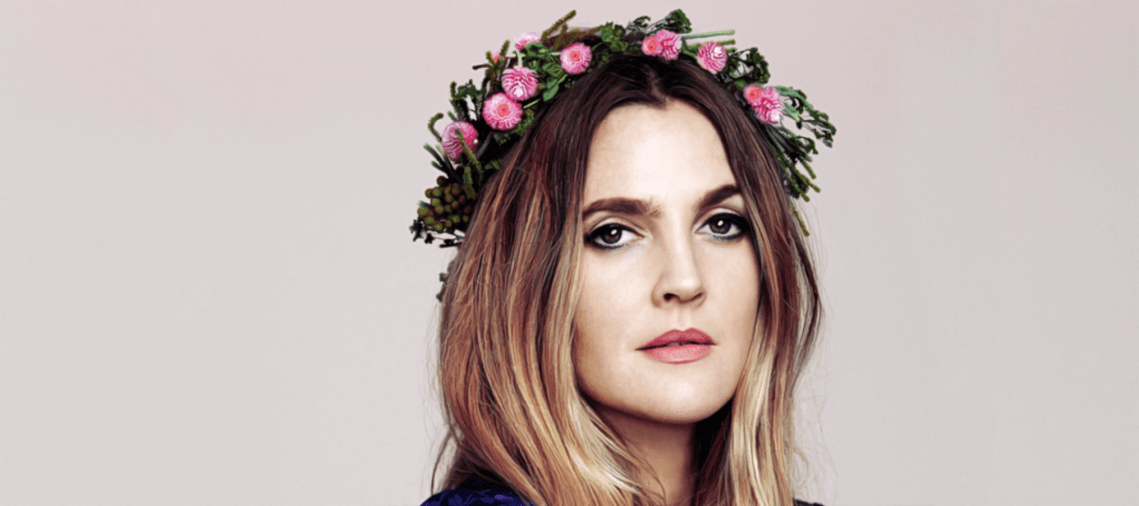 On the shelf: Drew Barrymore’s ‘Wildflower’.