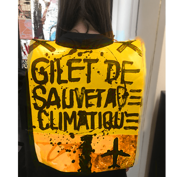 Artists Protest Milan Fashion Week For Climate Protection In&nbsp;Fashion.