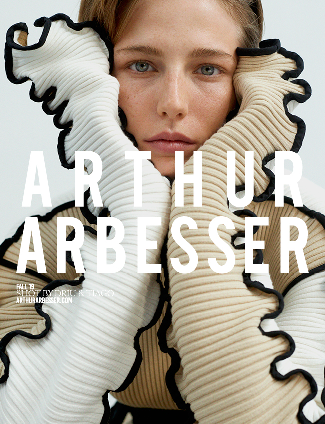 Arthur Arbesser fall 2019 campaign (photo: Arthur Arbesser)
