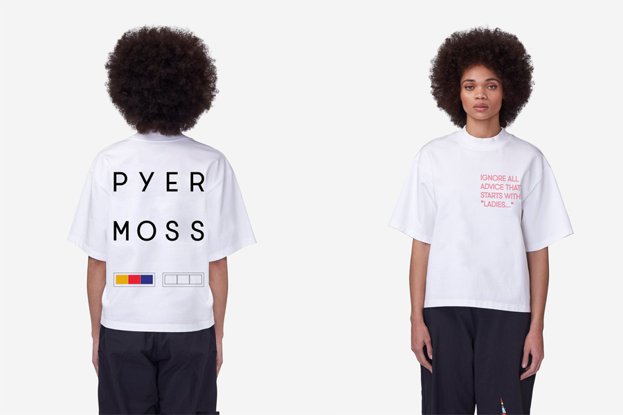 Pyer Moss graphic tee to support women's reproductive rights. (photo: Pyer Moss)