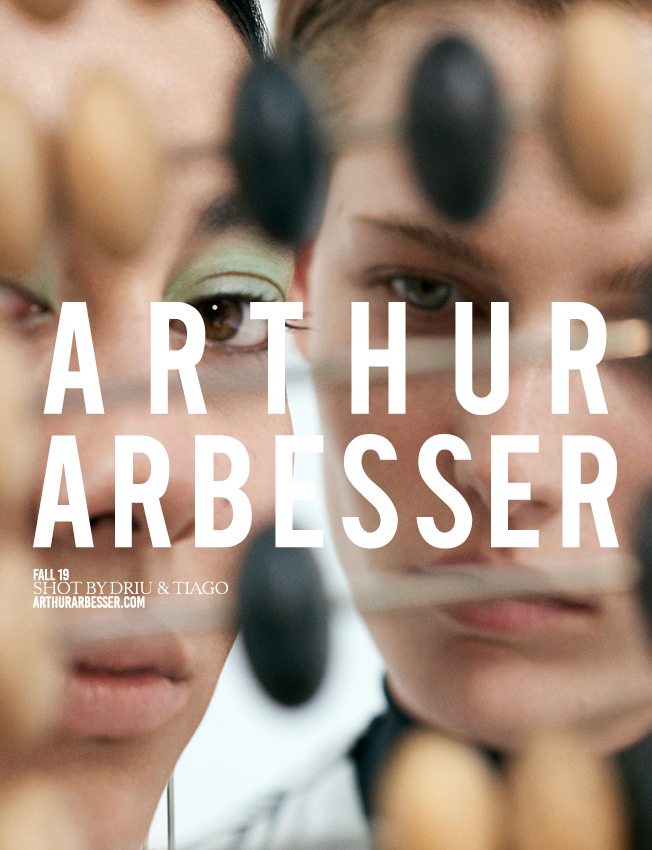 Arthur Arbesser fall 2019 campaign (photo: Arthur Arbesser)