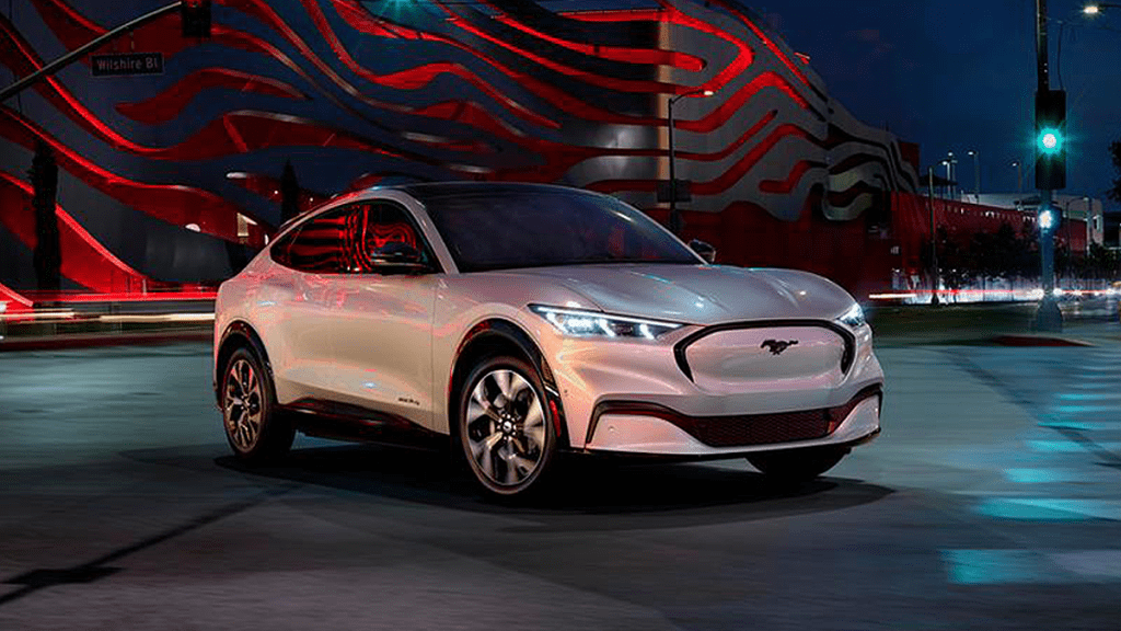 The first all-electric Ford Mustang Mach E (photo: Mustang)