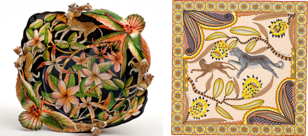 Hermès’ Unveils New Scarves By South African Sculpture Artists’&nbsp;Ardmore.