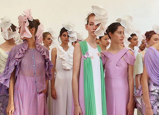 Delpozo SS19 Mood: High&nbsp;Tea.