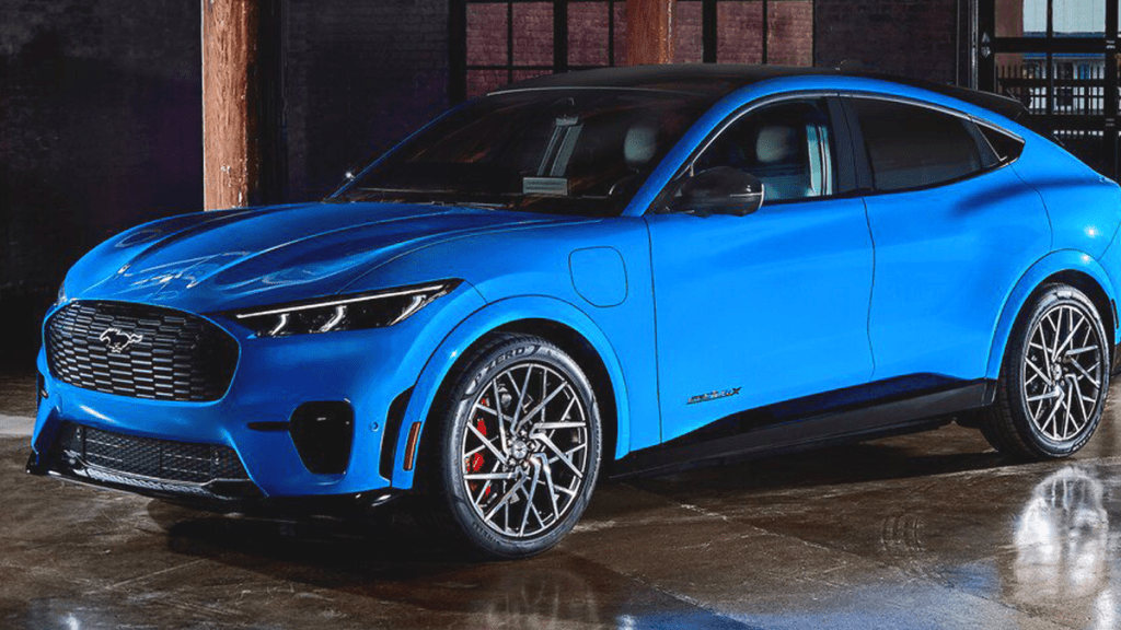 The first all-electric Ford Mustang Mach E (photo: Mustang)